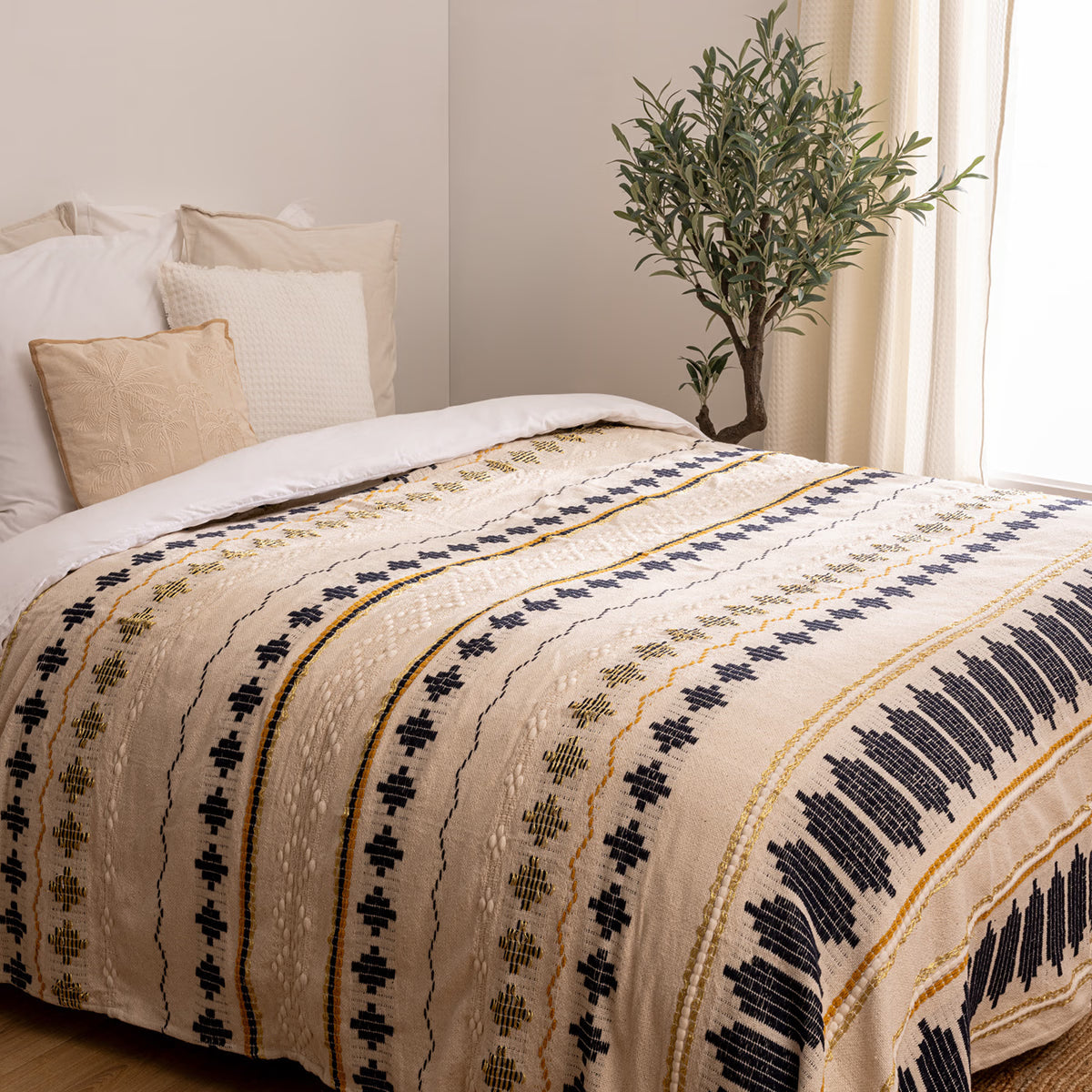 Шалте atmosphera Jacquard, 240x260 cm