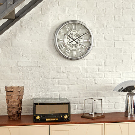 Стенен часовник atmosphera Ricky, Механизъм, Метал, 40 cm