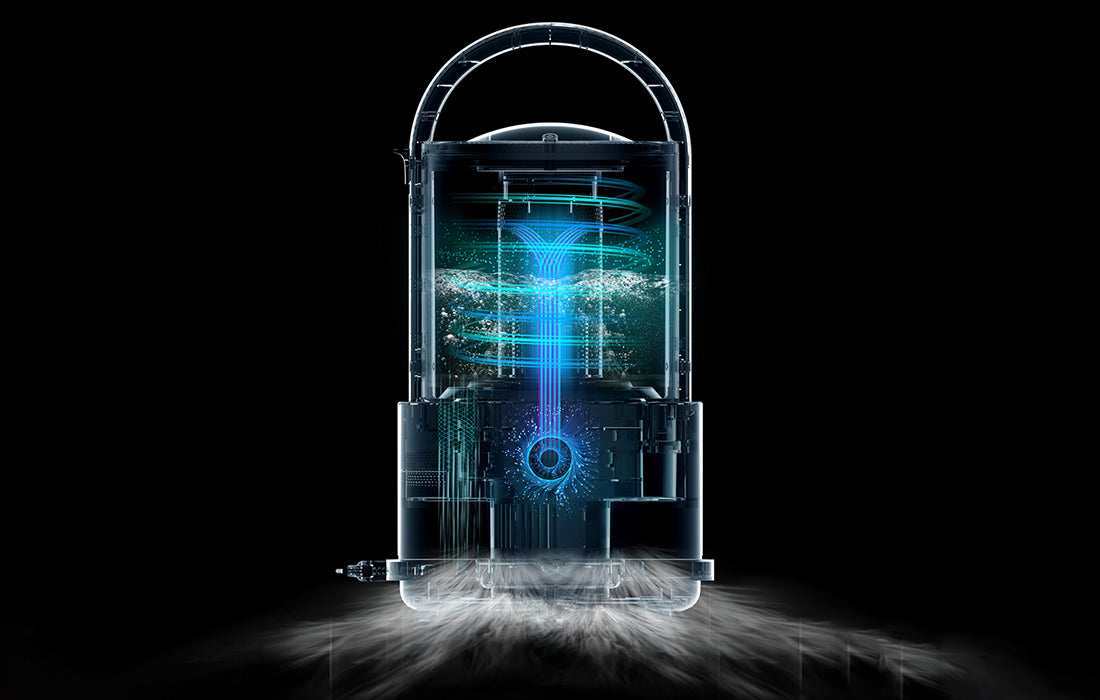 Мултифункционална прахосмукачка Xiaomi Deerma TJ200, 800W, 18kPa, 6 л контейнер, 3.5 л резервоар, Бял