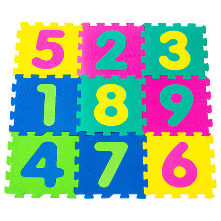 Детски мек сглобяем пъзел за под, Игра Дама, 10плочки