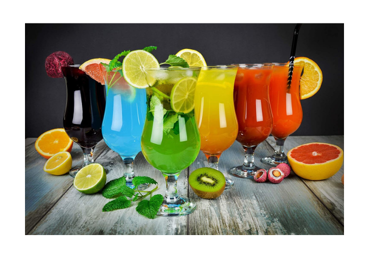 Сет чаши за коктейл LAV Fiesta, 390 мл, 6 бр