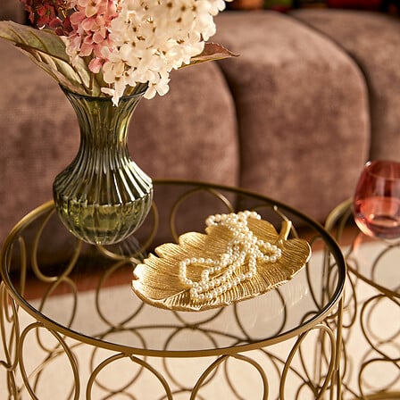 Декоративна поставка atmosphera Belli, Смола, 25x15 cm