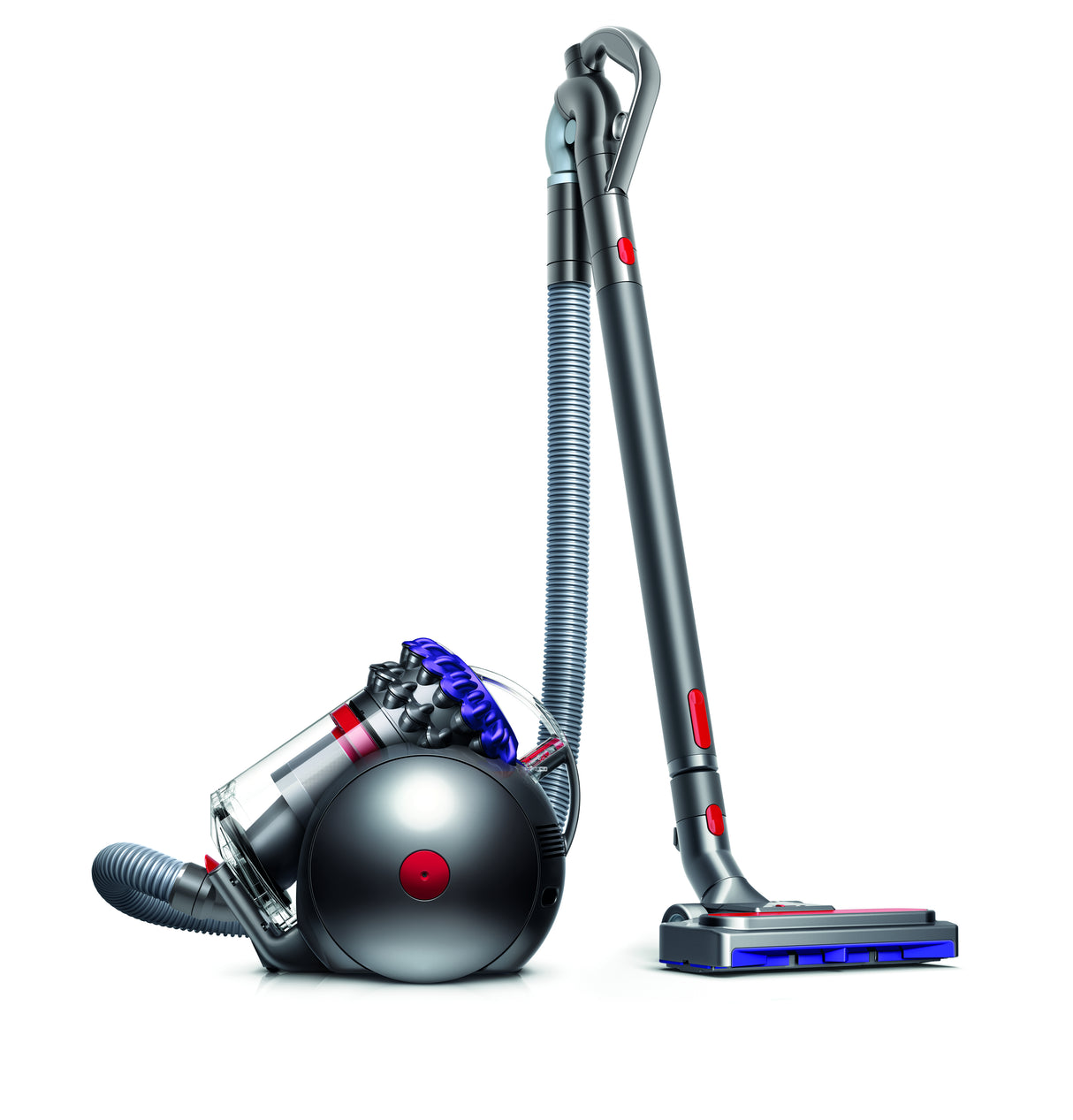 Прахосмукачка без торба Dyson Big Ball Parquet-2, 600 W, 1.5 л, Сив/Лилав