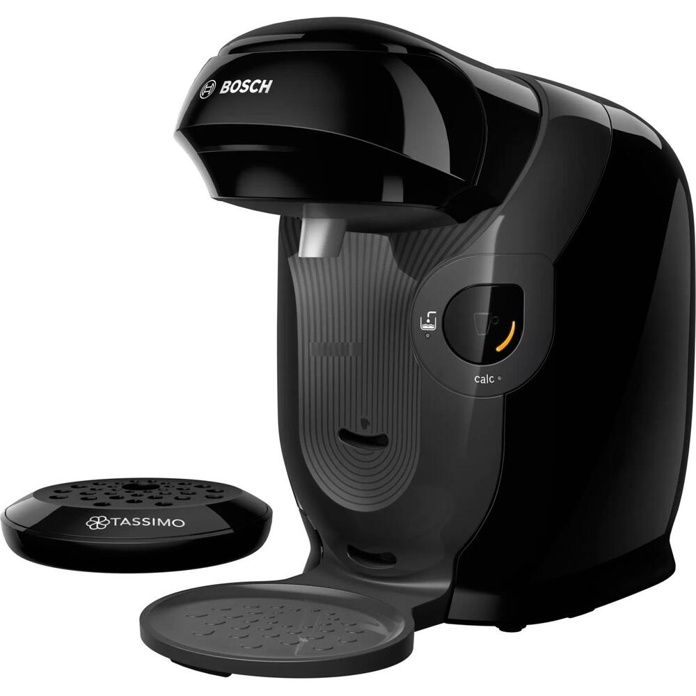 Кафемашина Bosch Tassimo Style TAS1102, 1400 W, 3.3 бара, 0.7 л, Самопочистване и декалциране, Капсули, Черен