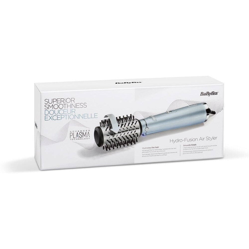 Електрическа четка за коса BaByliss Hydro Fusion Big Hair AS773E, 700W, Йонна технология с плазма, 2 скорости, 2 стъпки на температурата