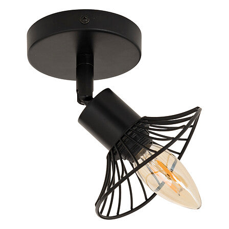 Лампа atmosphera Adelia, 10 cm, Черен