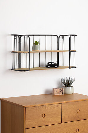 Рафт за стена atmosphera Jordi, MDF, 75x36 см