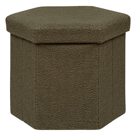Пуф със съхранение atmosphera Jako, Букле, Сгъваем