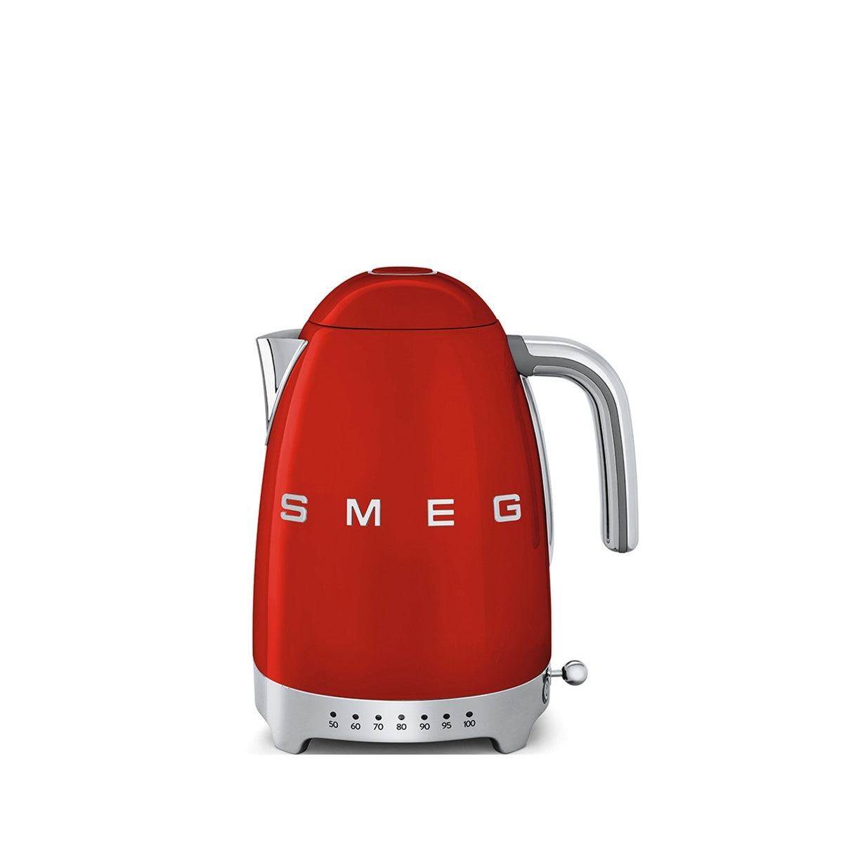 Електрическа кана Smeg KLF04RDEU, 2400W, 1.7 л, Червен