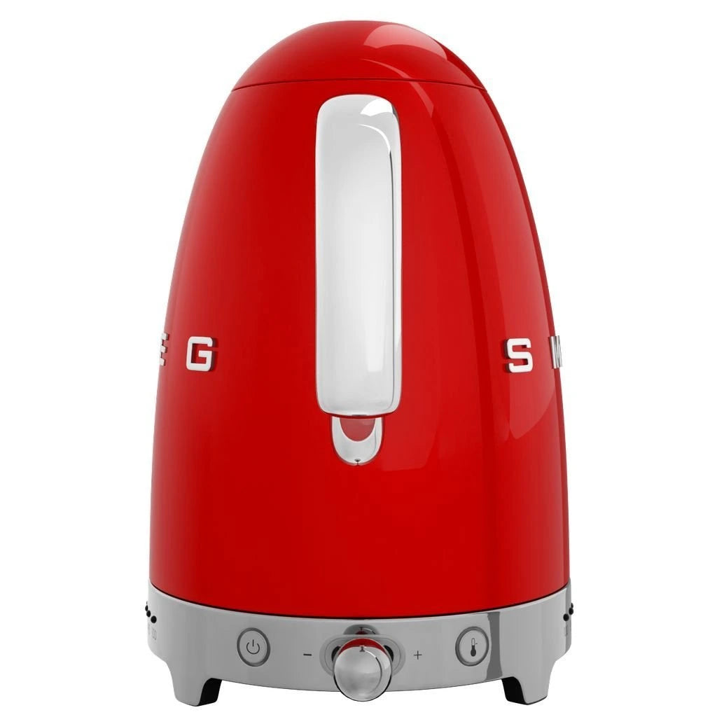 Електрическа кана Smeg KLF04RDEU, 2400W, 1.7 л, Червен