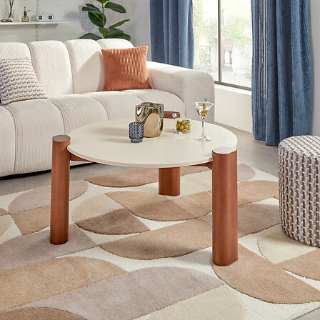 Холна маса atmosphera Jilani, MDF, Ø85,5 см