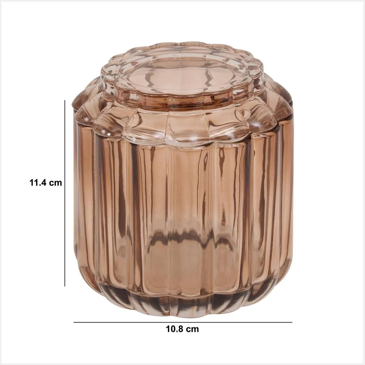 Контейнер за памук 5five Florea, Стъкло