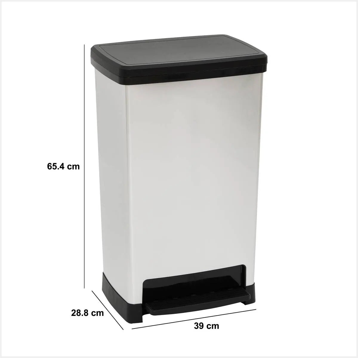 Кош 5five, Пластмаса, 50 l, С педал