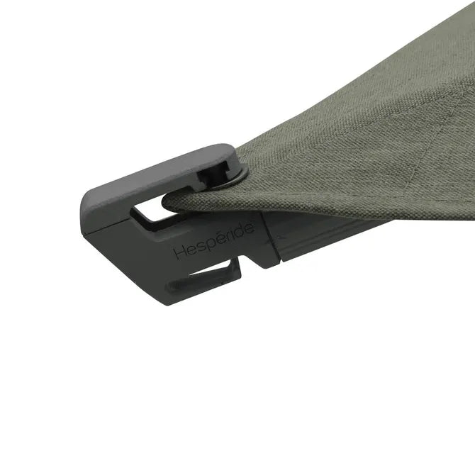 Градински чадър със странична стойка Hesperide Melhia, Накланящ се, Olefin, 3x3 m