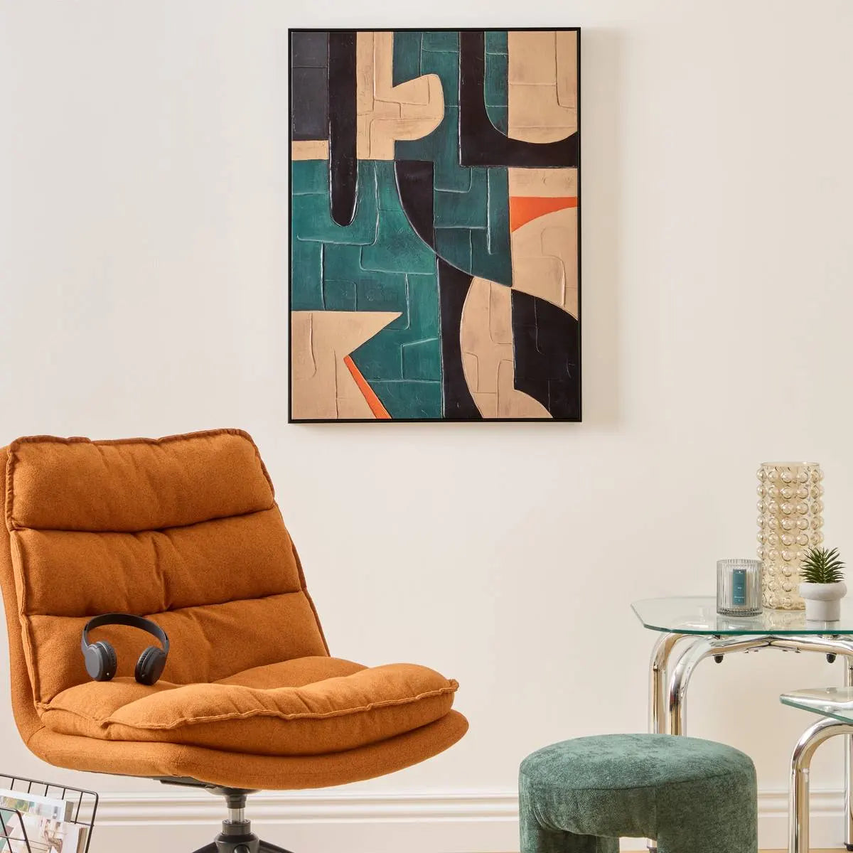 Картина с рамка atmosphera Kelton, Рисувано платно 58x78 см