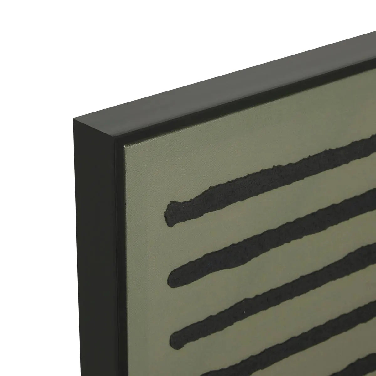 Картина с рамка atmosphera Roshan, Рисувано платно 116x75 см, Зелена