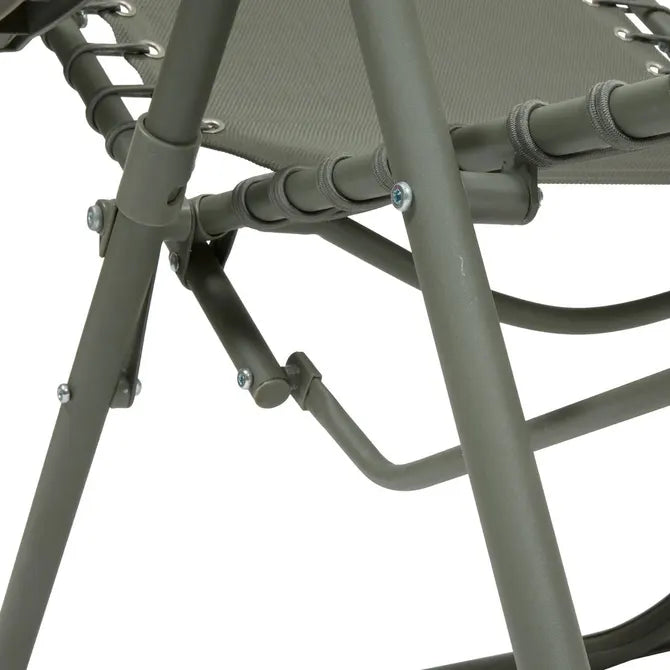 Шезлонг Hesperide Lunivia, Алуминий и Тексалин, Цвят Глина