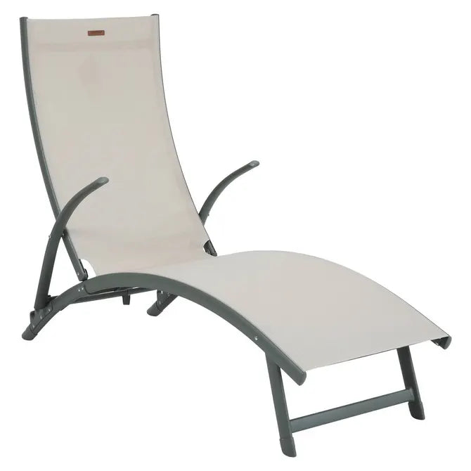 Сгъваем шезлонг Hesperide Samba, Алуминий