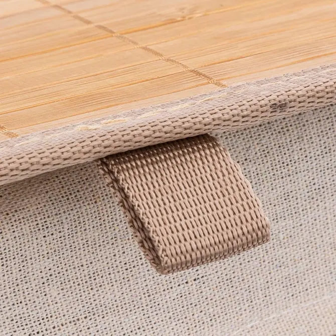 Кош за пране 5five Blackflora, Бамбук, 60 l