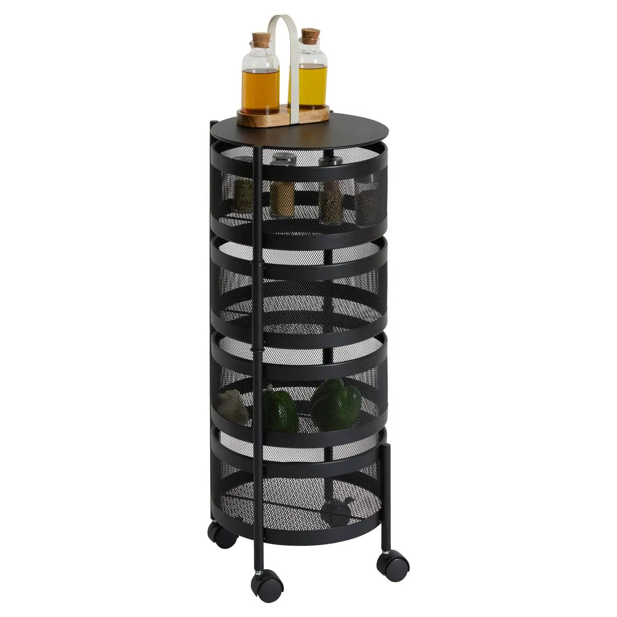 Кухненска количка 5five Mayaj, Кръгла, Въртяща