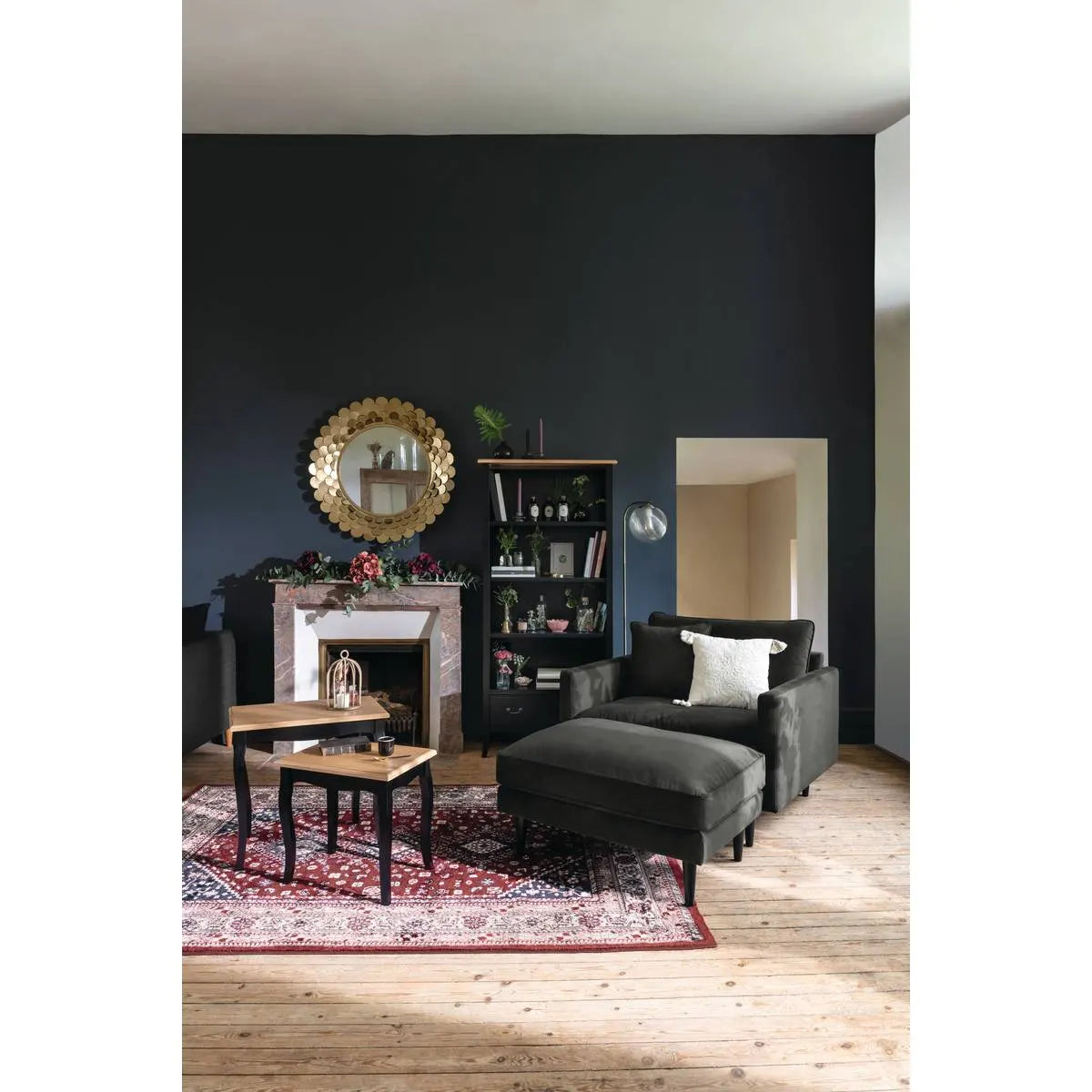 Лампион atmosphera Night, Метал, Златен, 153 cm