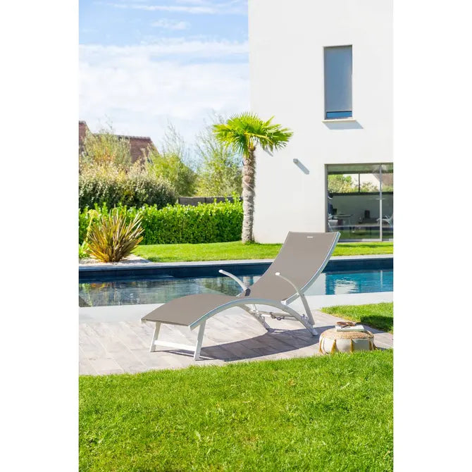 Сгъваем шезлонг Hesperide Samba, Алуминий