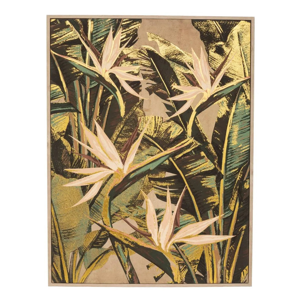 Картина с рамка atmosphera Daphné, Принт на платно 58x78 см, Ефект алуминий