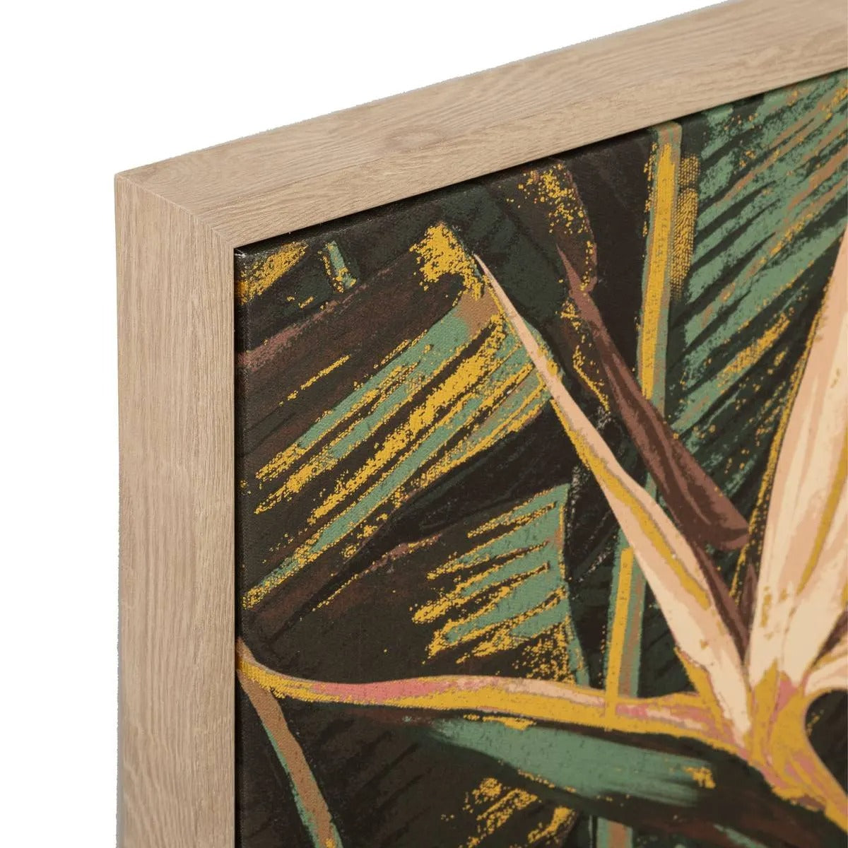 Картина с рамка atmosphera Daphné, Принт на платно 58x78 см, Ефект алуминий