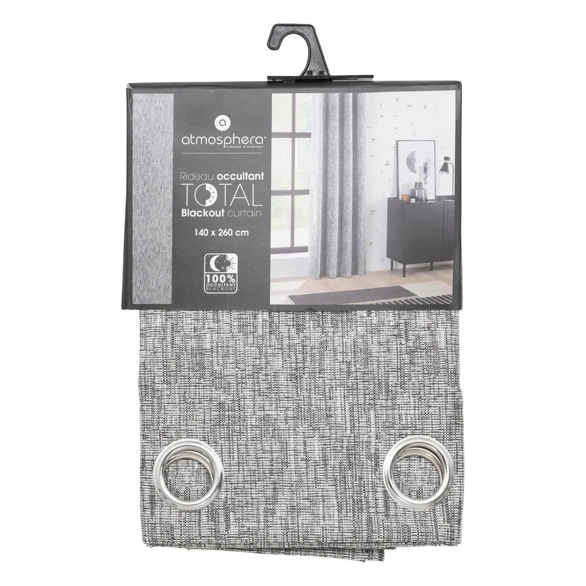 Блекаут завеса пълна atmosphera Pio, 140x260 cm