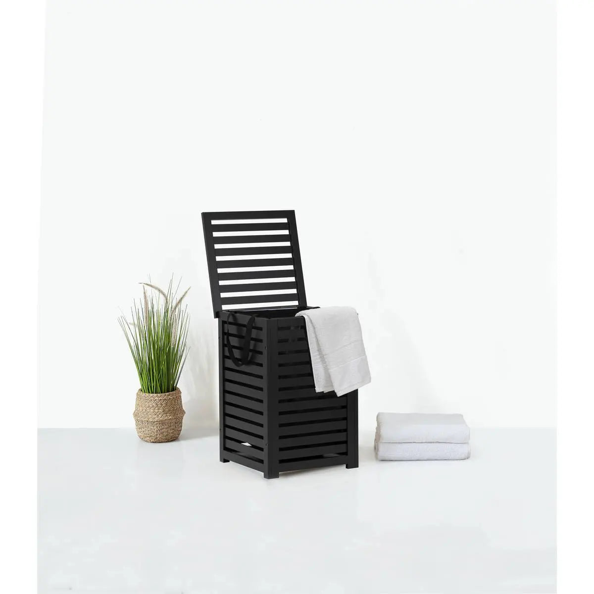 Кош за пране 5five Sicela, Бамбук, 65 L