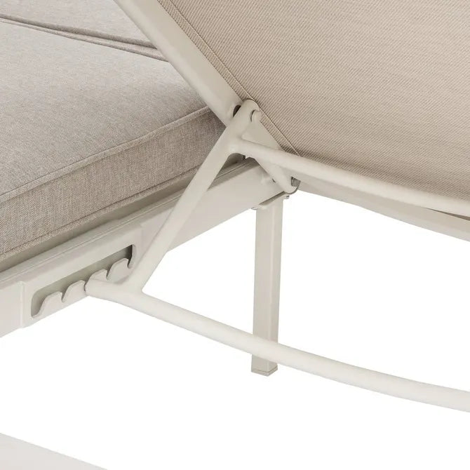 Двоен алуминиев шезлонг Hesperide Evasion