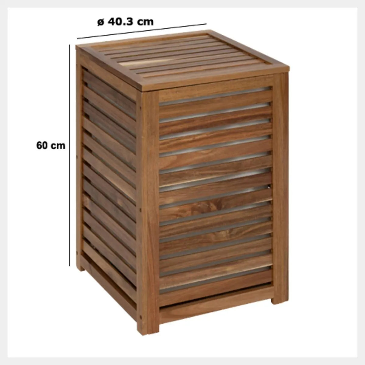 Кош за пране 5five, Акация, 65 l