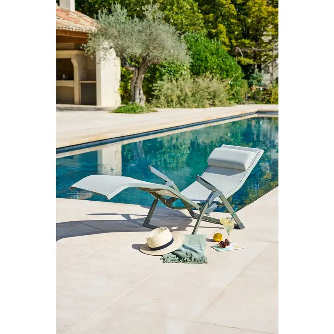 Сгъваем шезлонг Hesperide Decima, Алуминий