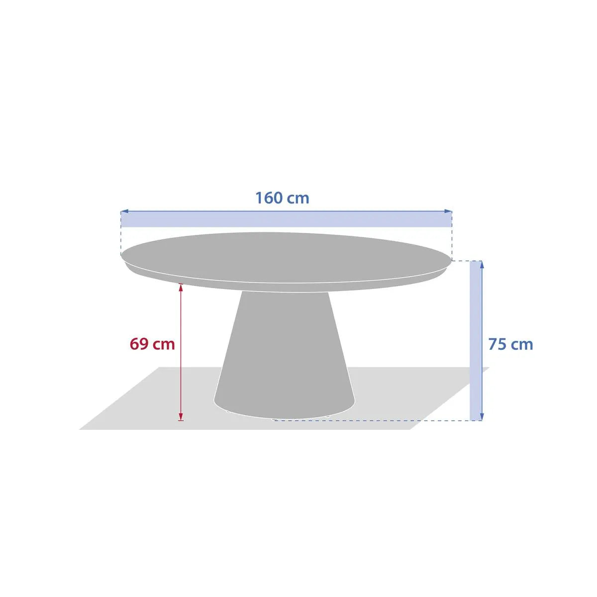Градинска маса Hesperide Yconia
