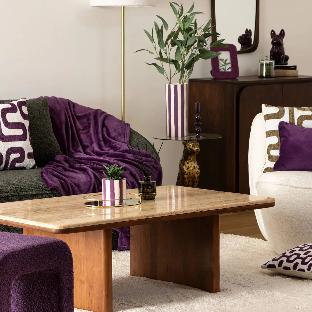 Свещник atmosphera Bubble, Стъкло, 20 cm