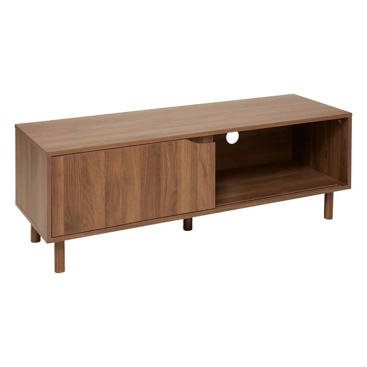 ТВ шкаф 5five Slidy, С 2 плъзгащи врати, 120x40x42 cm