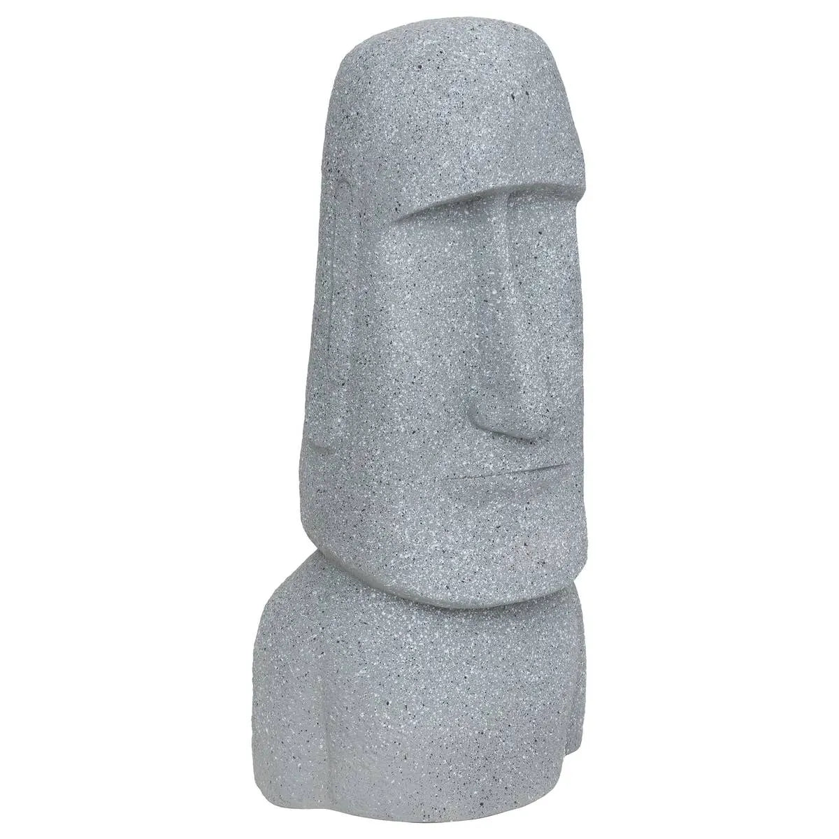 Декоративна статуя atmosphera Moai, Магнезий, Сив, 82 cm