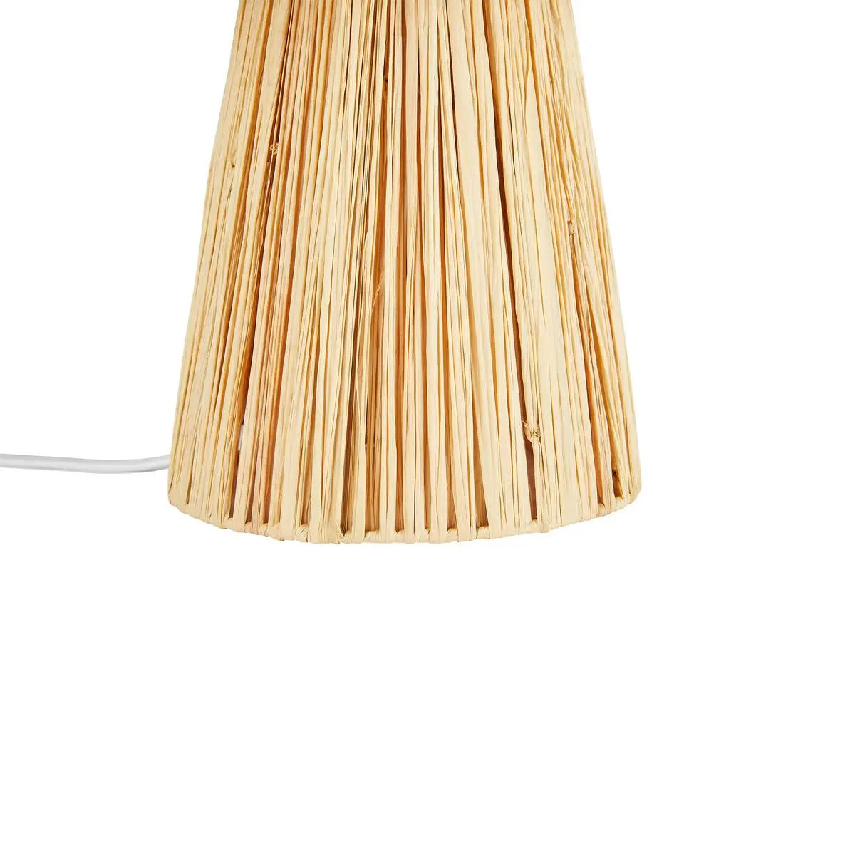 Настолна лампа atmosphera Orane, 34 cm, Рафия
