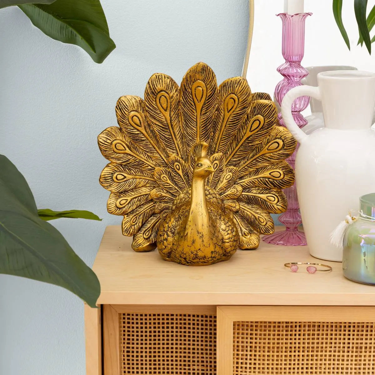 Декоративна статуя atmosphera Wild Romance, Смола, 27 cm