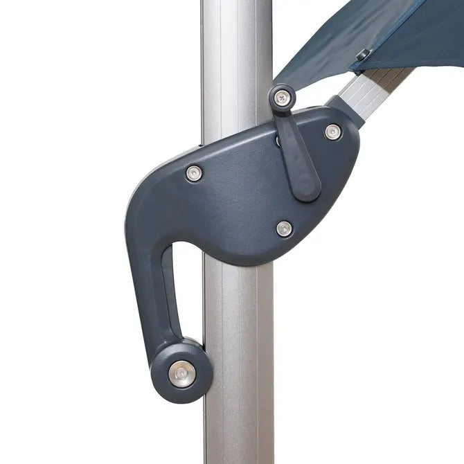 Градински чадър със странична стойка Hesperide Equador, Анодизиран,4x3 m