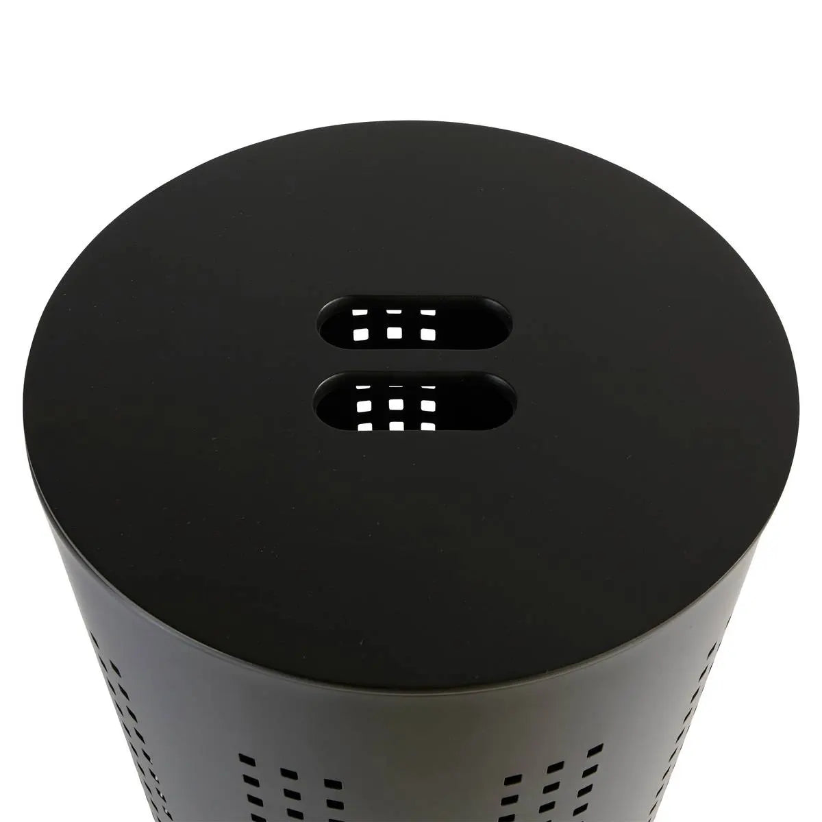 Кош за пране 5five Glass, Метал, Черен, 45 l