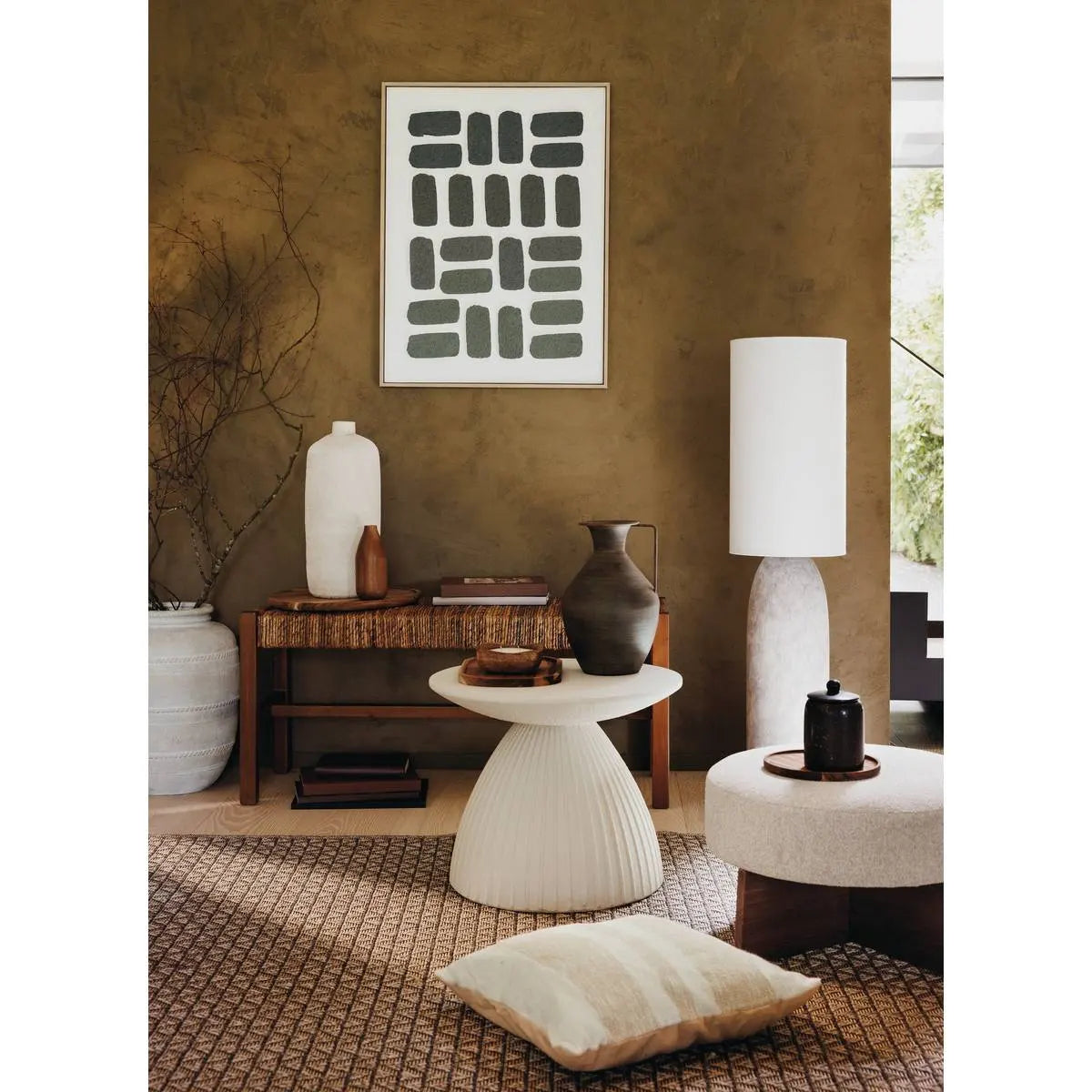 Лампион atmosphera Keyah, Метал, Сив, 111 cm