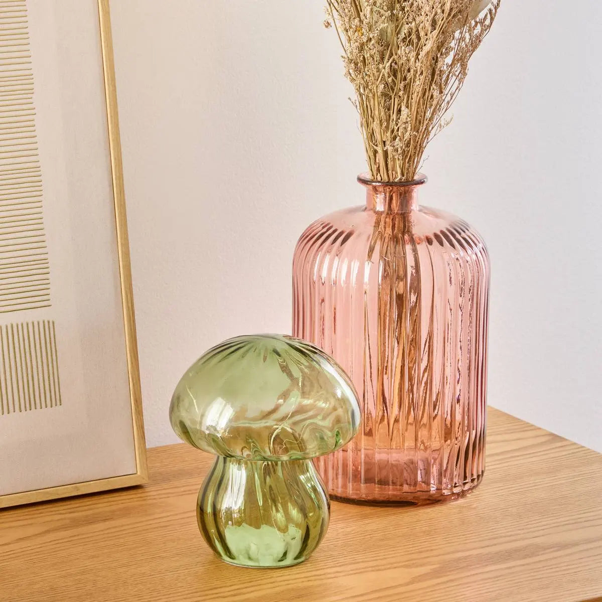 Декоративна фигура atmosphera Autumn, Стъкло, 16 cm, Асорти