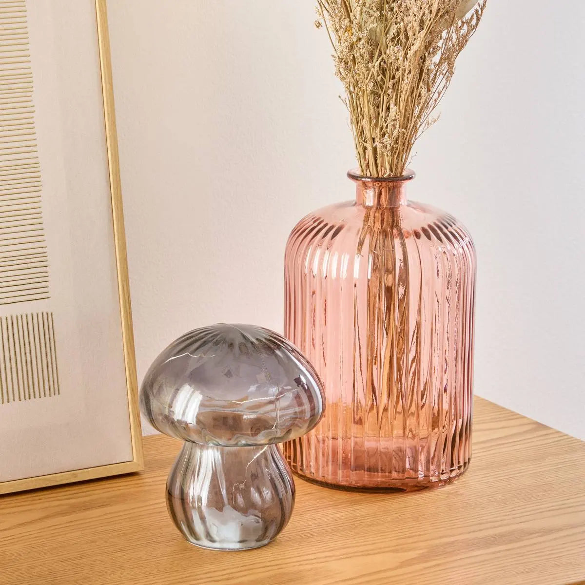 Декоративна фигура atmosphera Autumn, Стъкло, 16 cm, Асорти