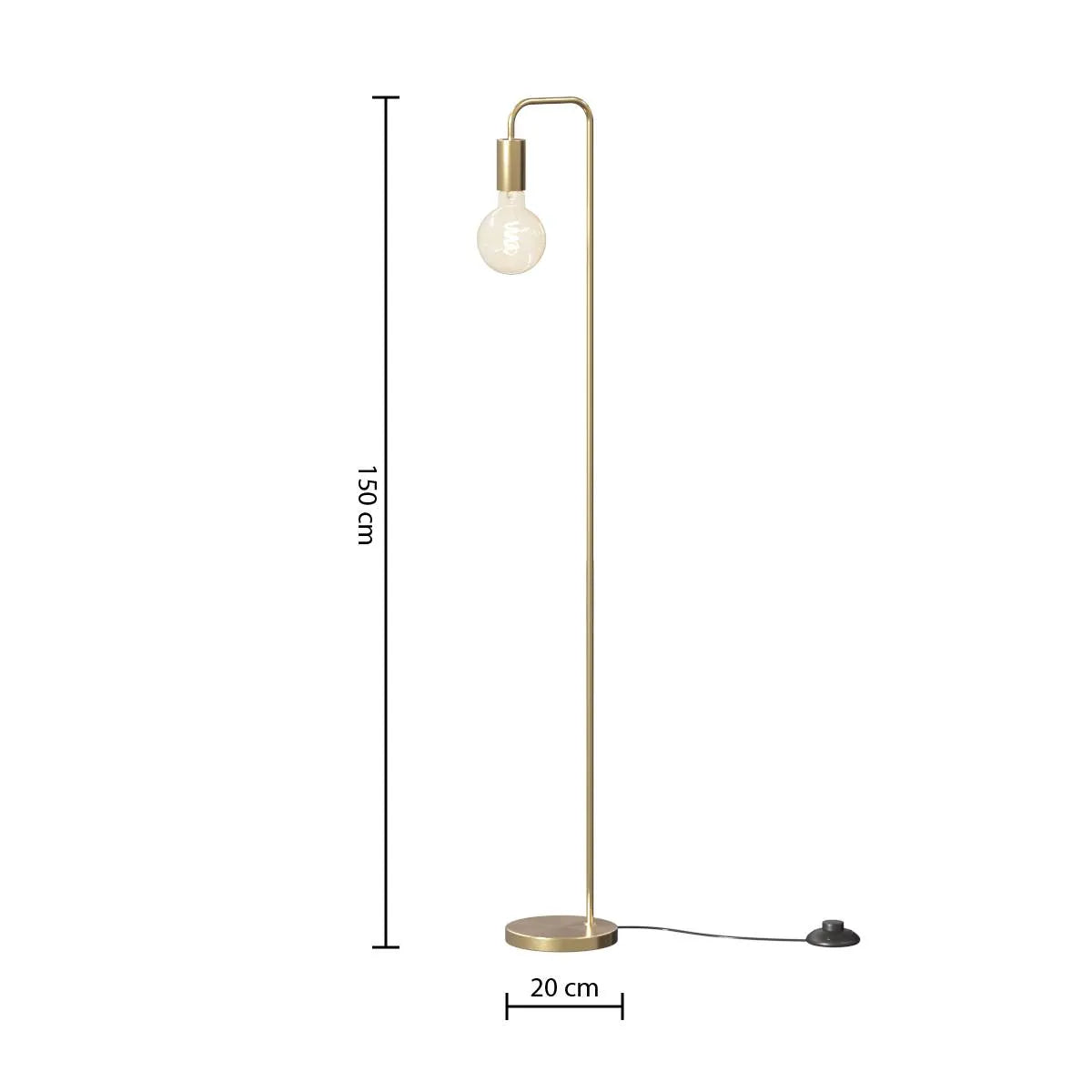 Лампион atmosphera Keli, Метал, 150 cm