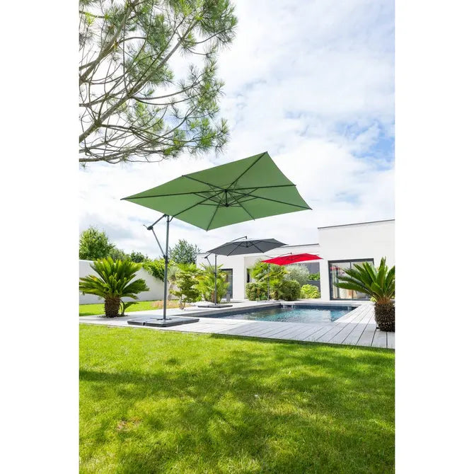 Градински чадър със странична стойка Hesperide Manoa, 2.5x2.5 m