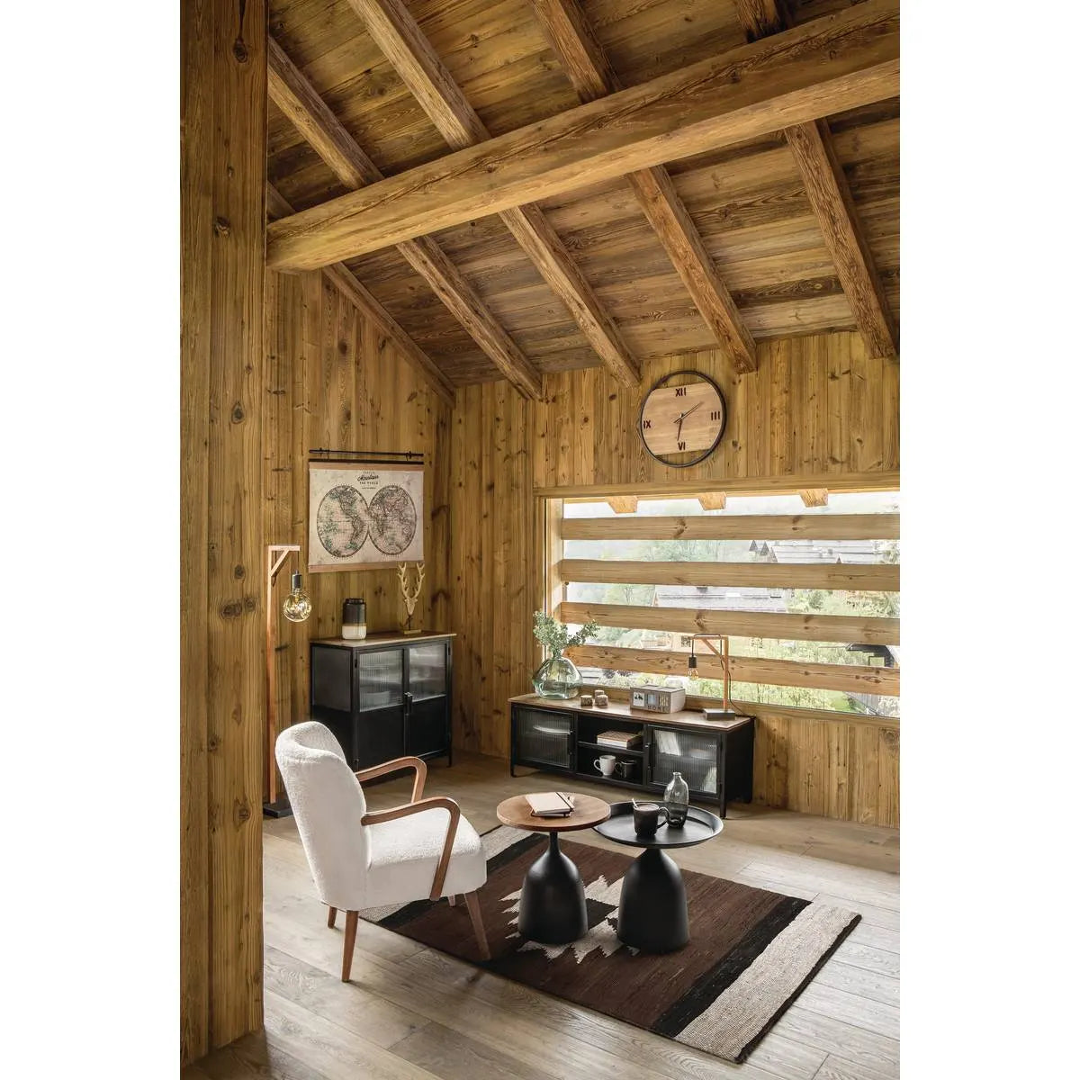 Лампион atmosphera Wild, Дърво, Естествен, 148 cm