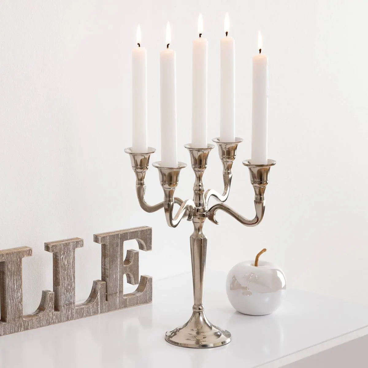 Свещник 5-раменен atmosphera, Метал, 27 cm