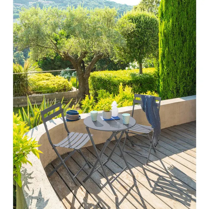 Градинска кръгла маса Hesperide Greensboro, Светлосив