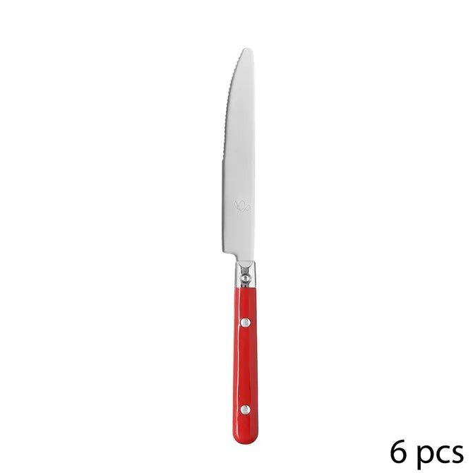 Комплект прибори Secret de Gourmet Bistrot, Със стойка, 24 части